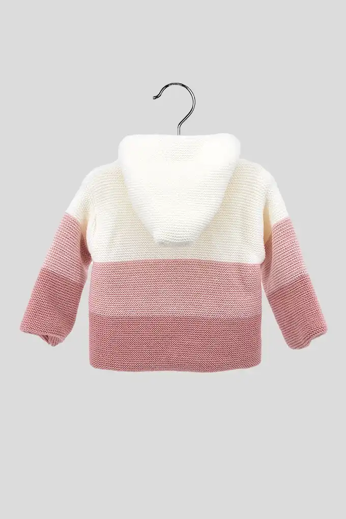 Veste bébé avec capuche