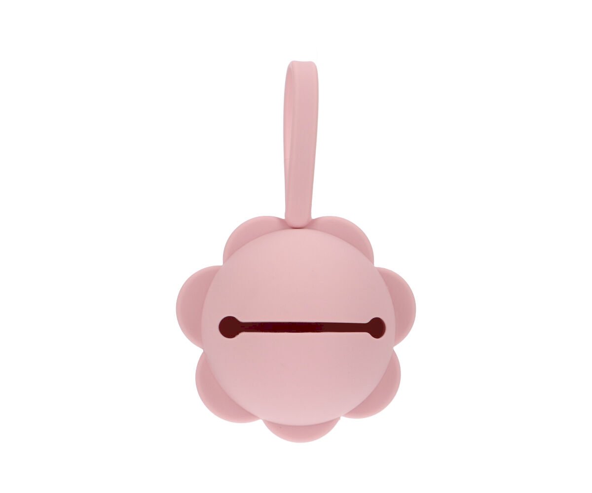 Boîte à sucettes en silicone Fleur