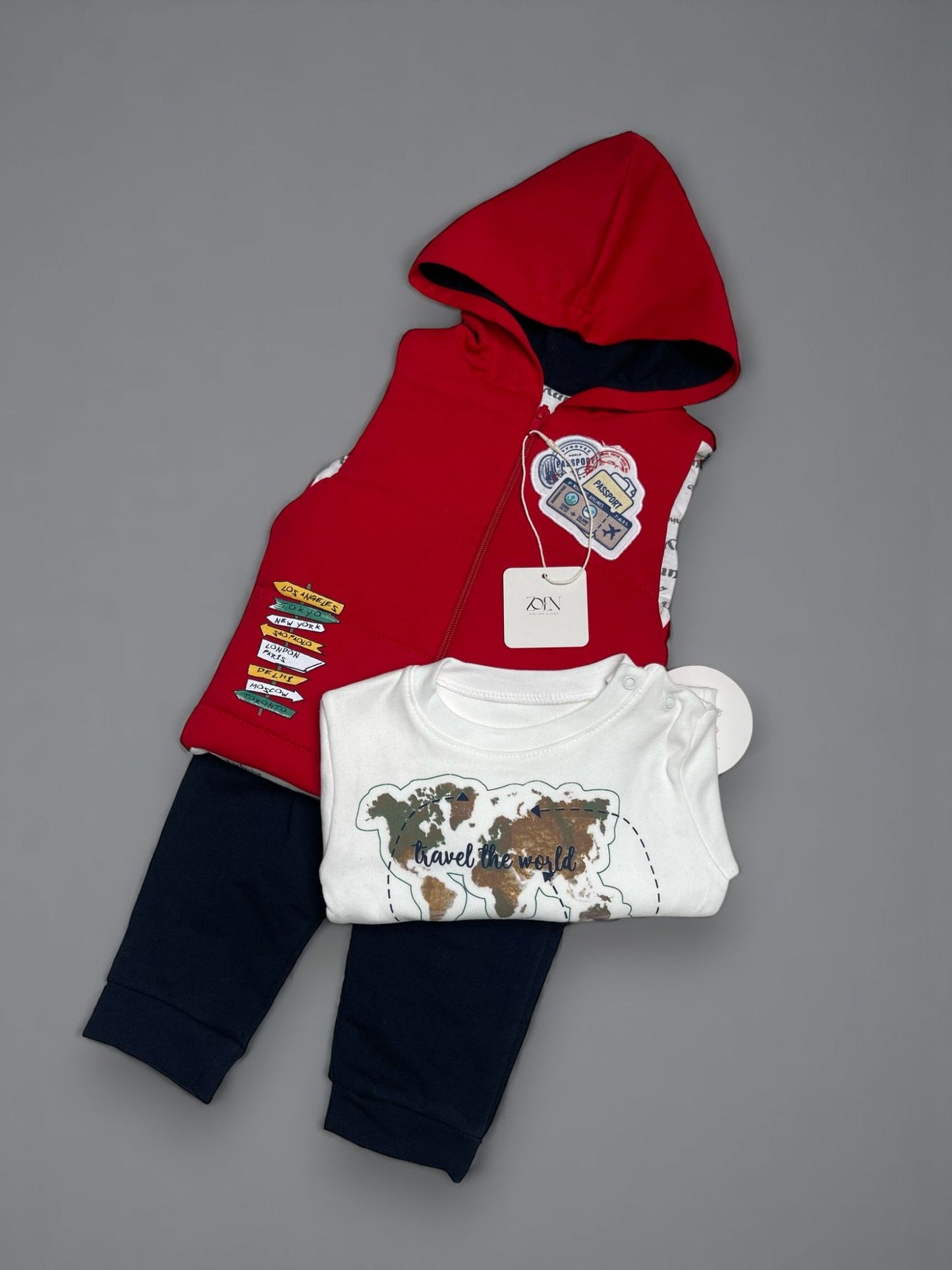 Conjunto para bebê menino