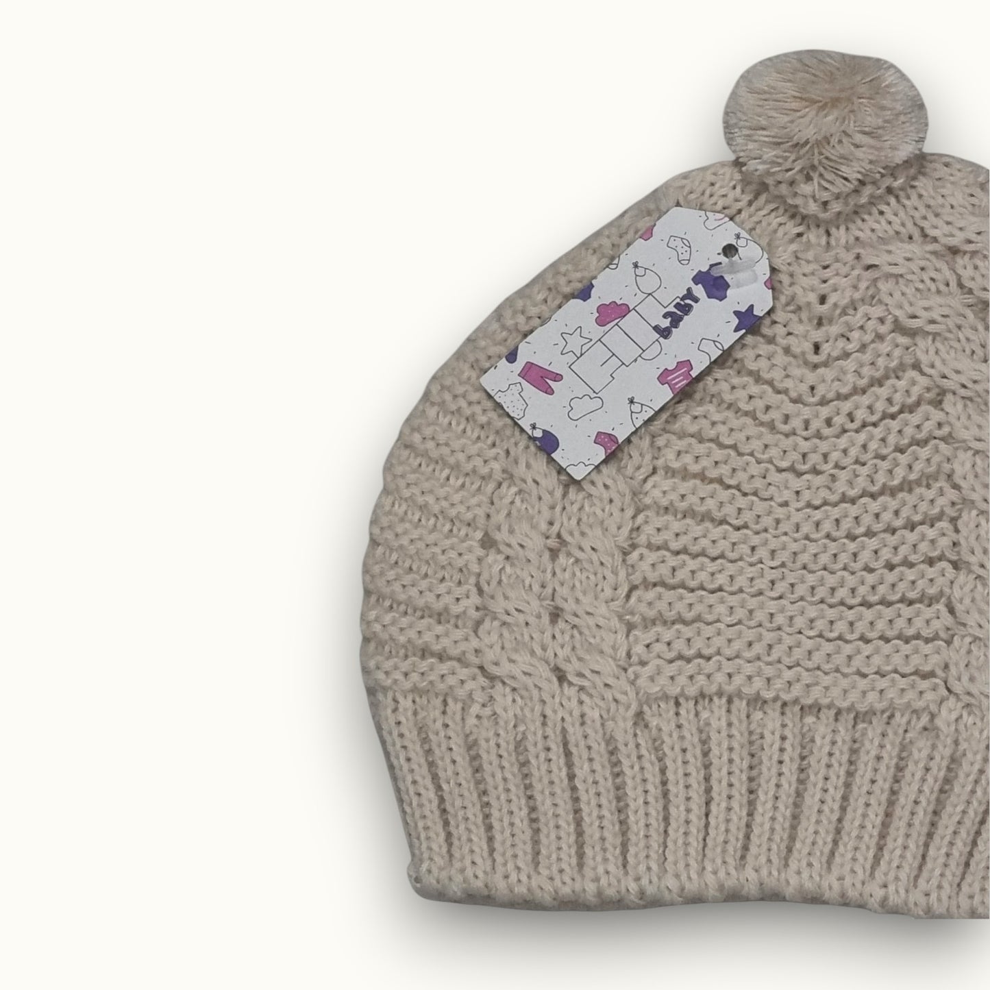 Chapéu de inverno com pompom