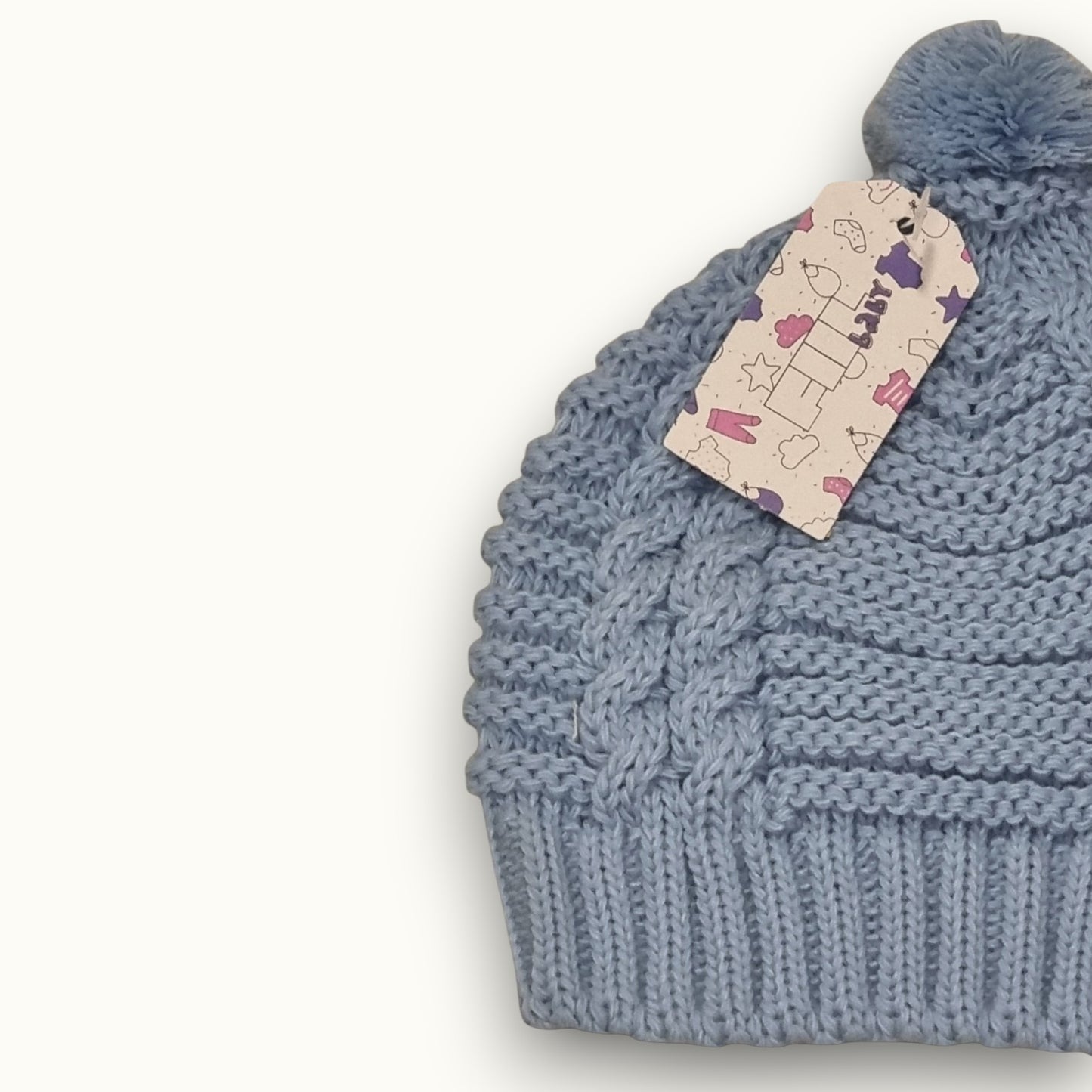 Chapéu de inverno com pompom