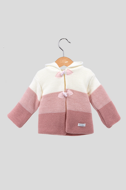 Veste bébé avec capuche