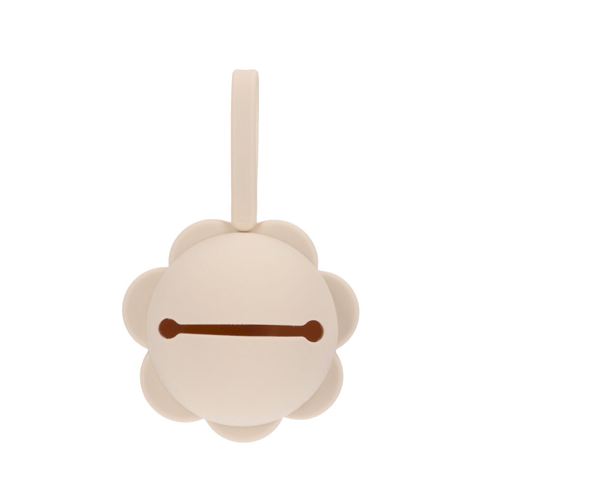 Boîte à sucettes en silicone Fleur