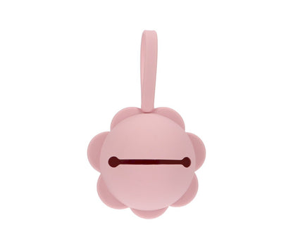 Boîte à sucettes en silicone Fleur