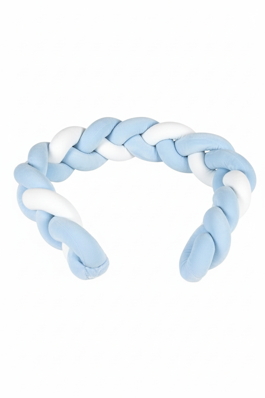 Tour de lit tressée