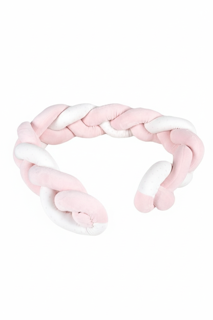 Tour de lit tressée