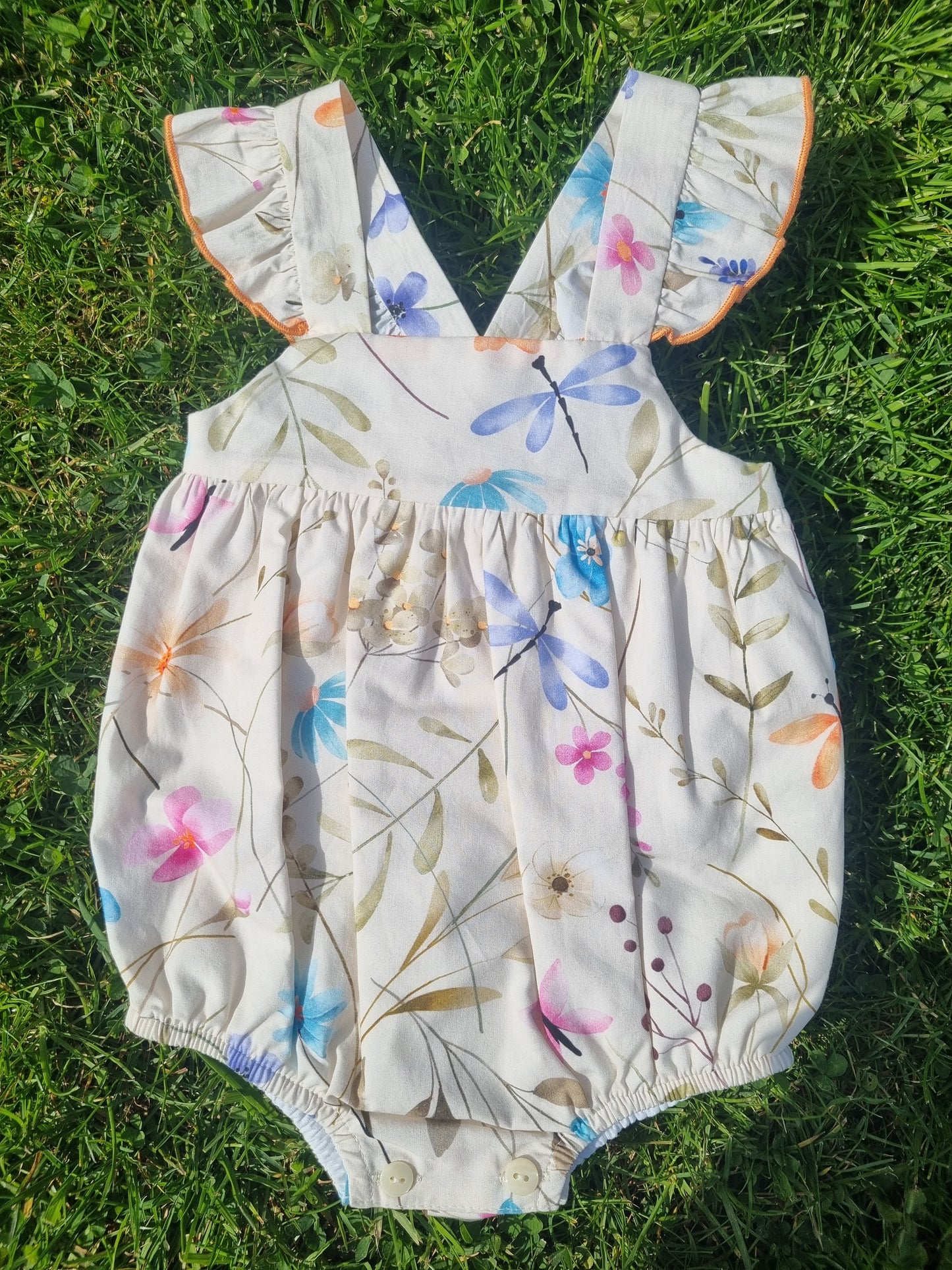Barboteuse Fleurie Bébé
