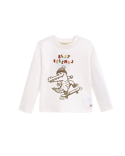 T-shirt manches longues garçon