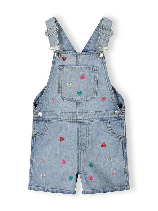 Salopette en jeans fille
