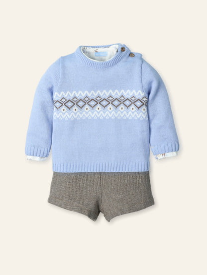 Ensemble 3 pièces bébé "CIELO INVERNAL"