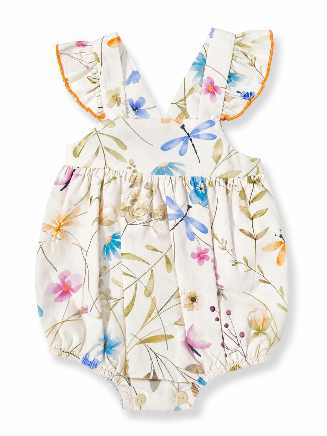 Barboteuse Fleurie Bébé