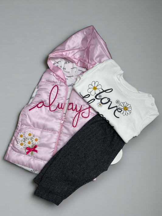 Conjunto para bebê menina