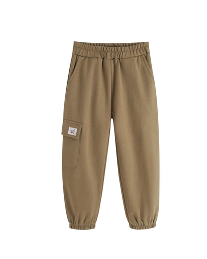 Pantalon en molleton brossé garçon